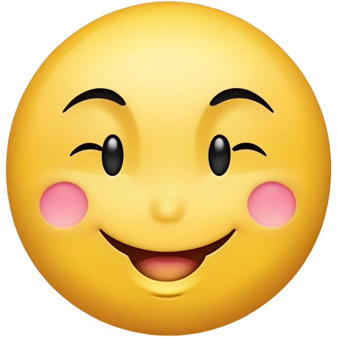 Winking face emoji