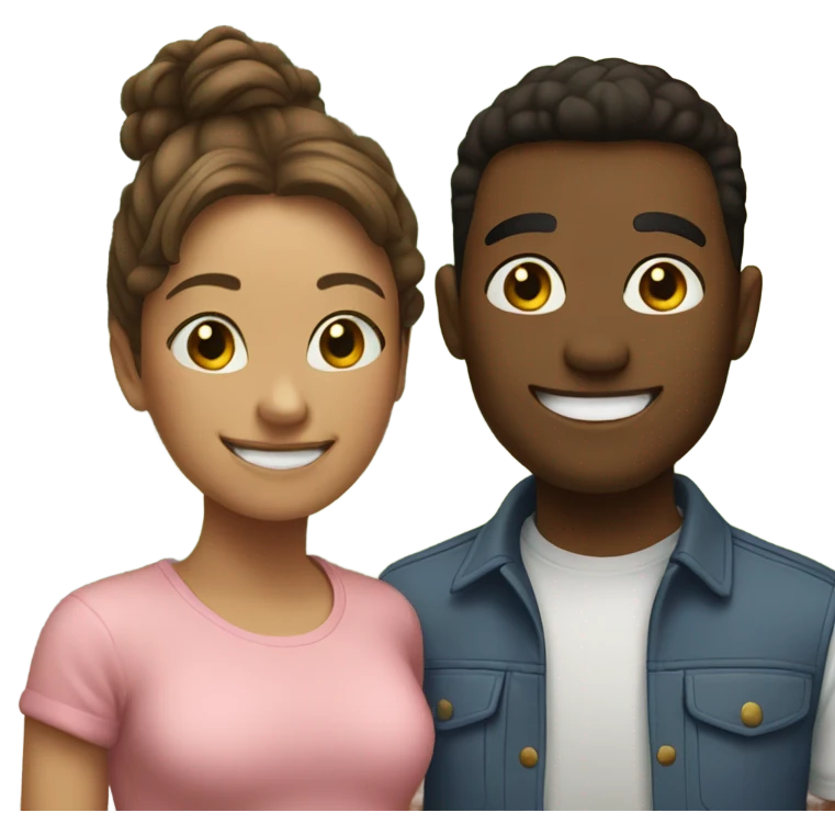 Me and my friend out in a park emoji