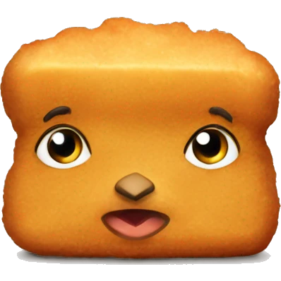 Chicken nugget emoji
