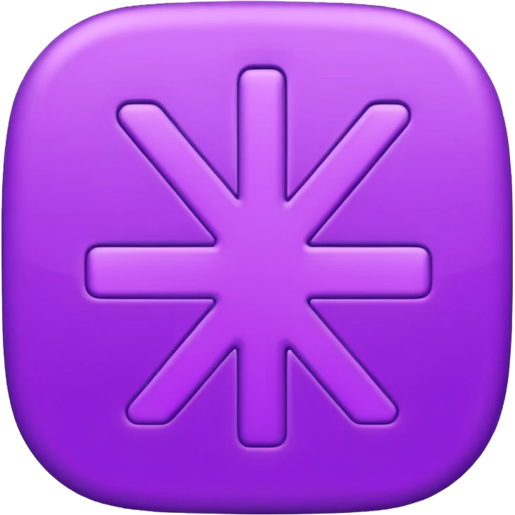 purple rounded edges "plus" emoji emoji