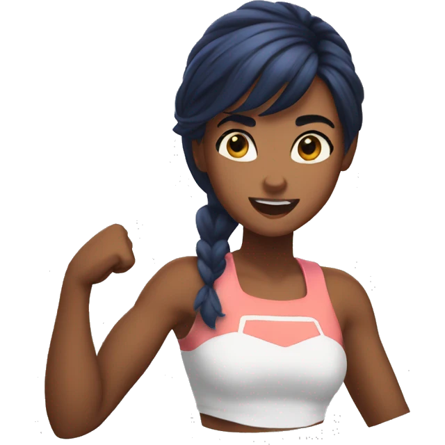 Marinette du punching emoji
