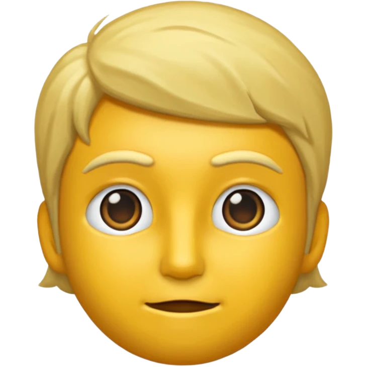 Мужчина блондин золотистый оттенок, светлая кожа,  голубая майка emoji