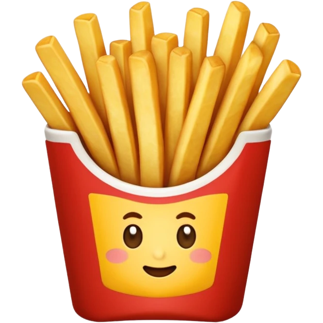 french fries emoji