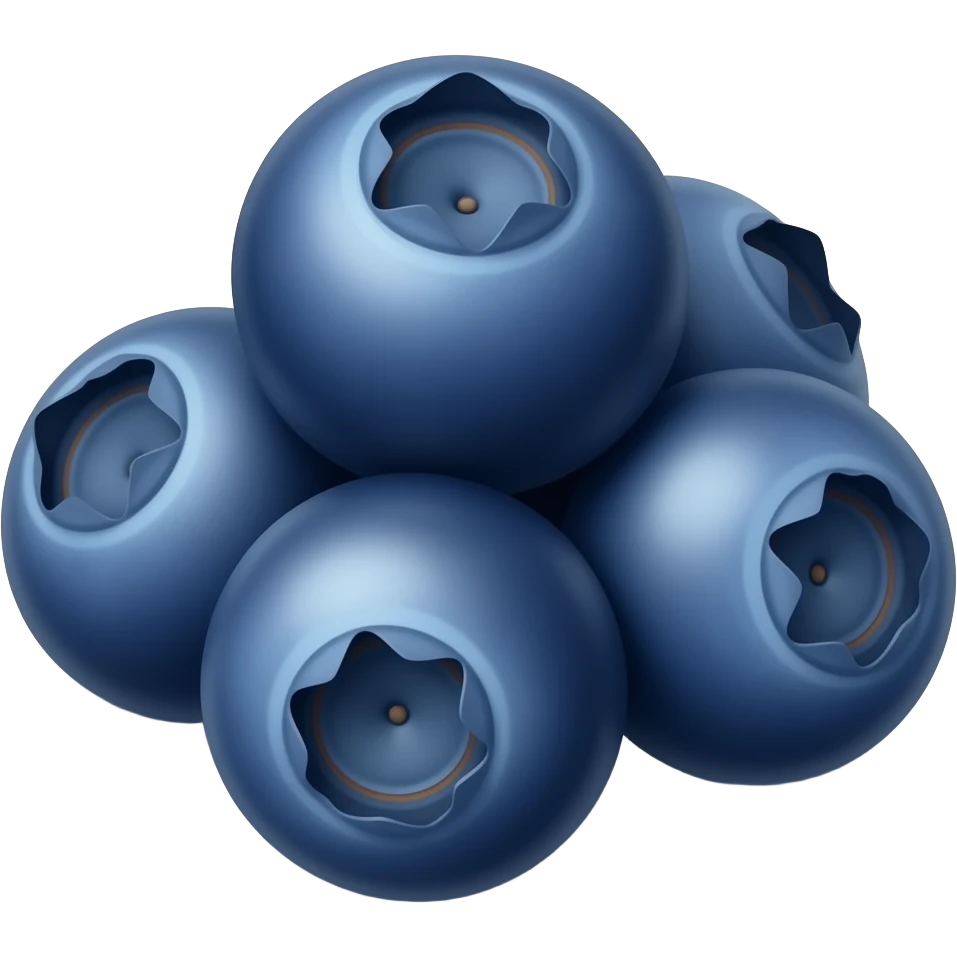 bunch of blueberries emoji