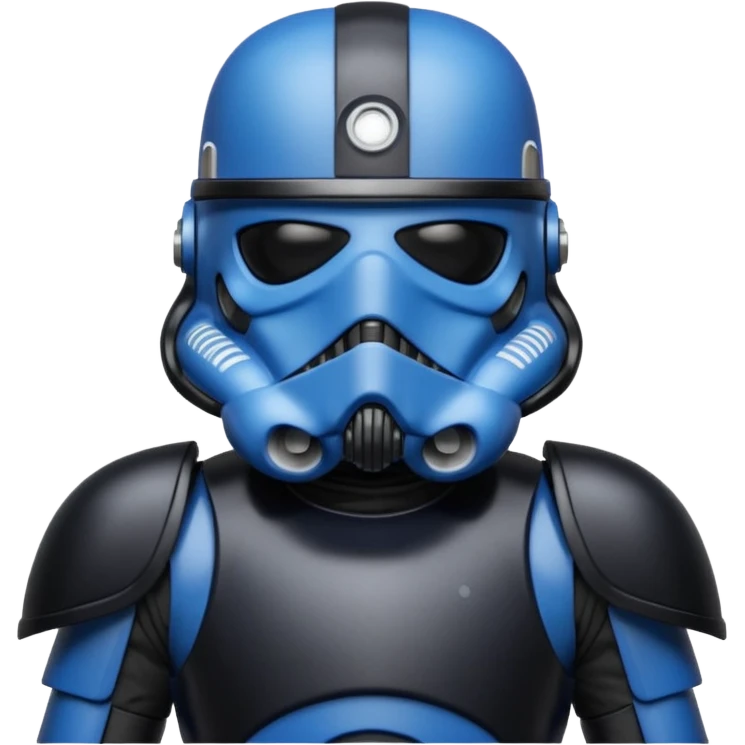 a blueberry star wars death trooper emoji