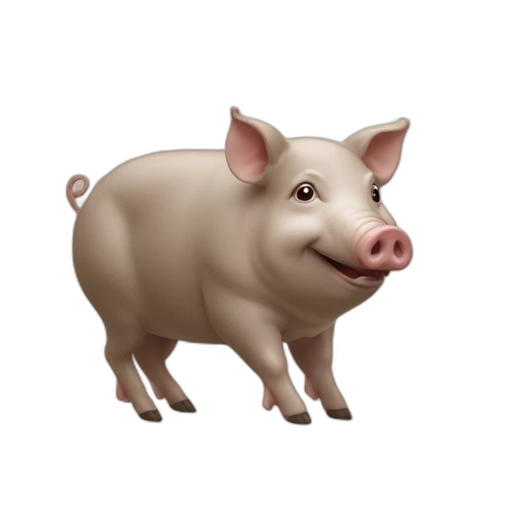 Cochon d'inde qui boit une bière emoji