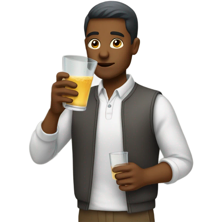 Drinking  emoji
