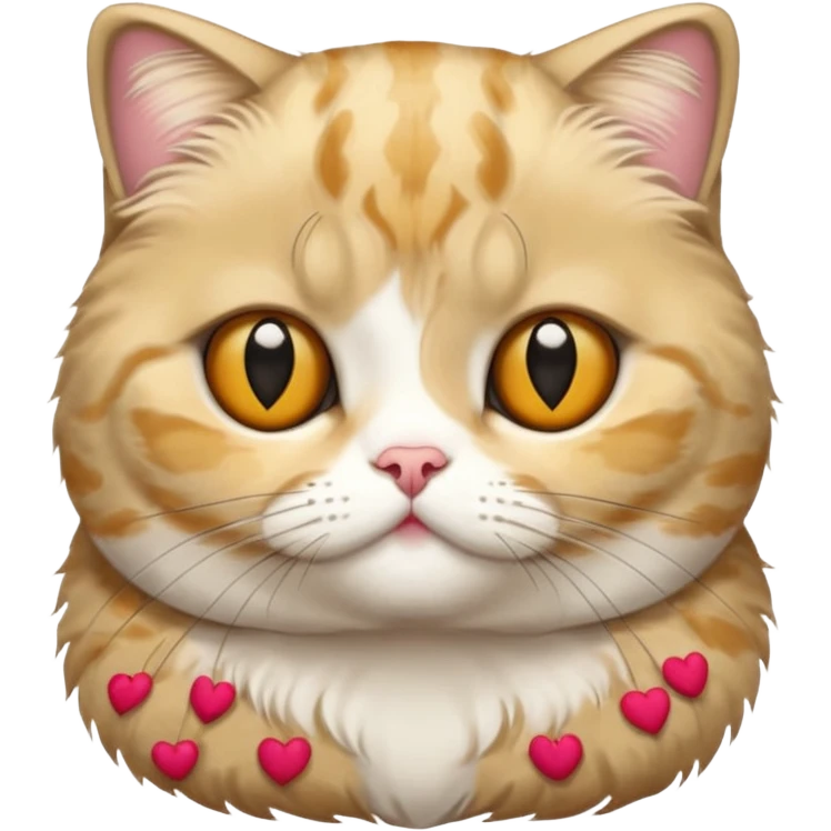 scottish fold golden spotted emoji
