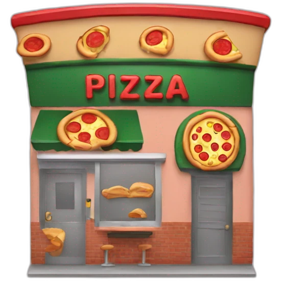 Pizza joint emoji