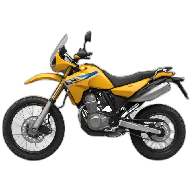 Enduro motorcycle emoji