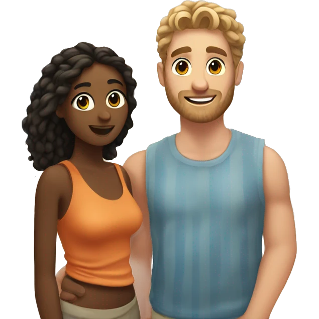 Me and my boyfriend in a greek island  emoji