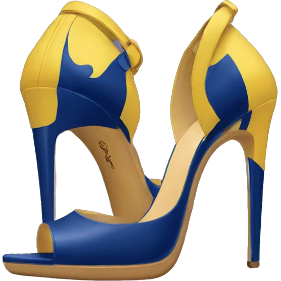 ysl heels emoji