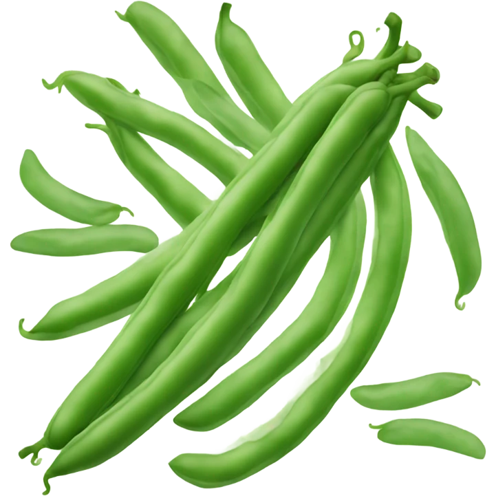 steamed green beans emoji