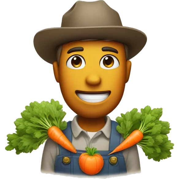 Farm+carrot emoji