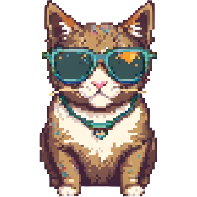 cat wearing sunglasses emoji
