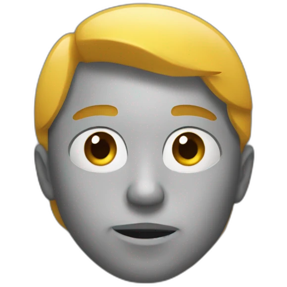 Emoji qui se mort les lèvres  emoji