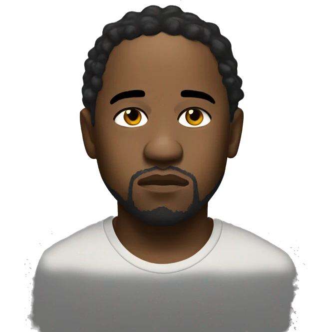 Kendrick Lamar sad emoji