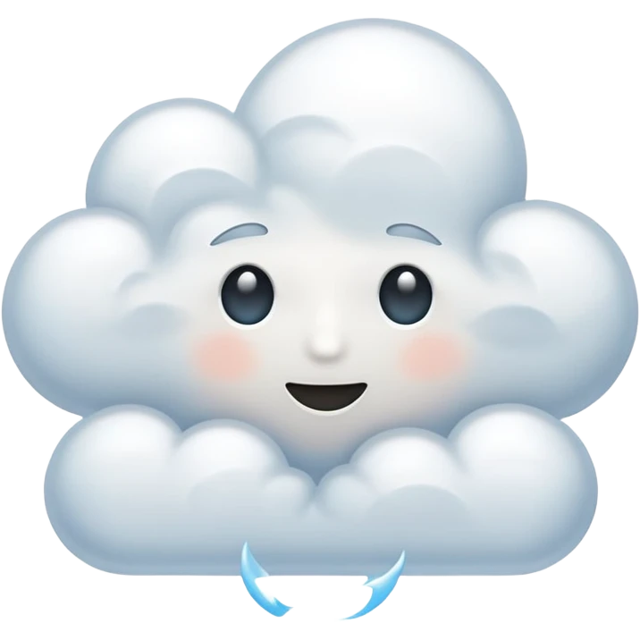 faceless cloud emoji