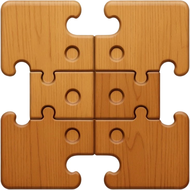 One piece of the puzzle await emoji