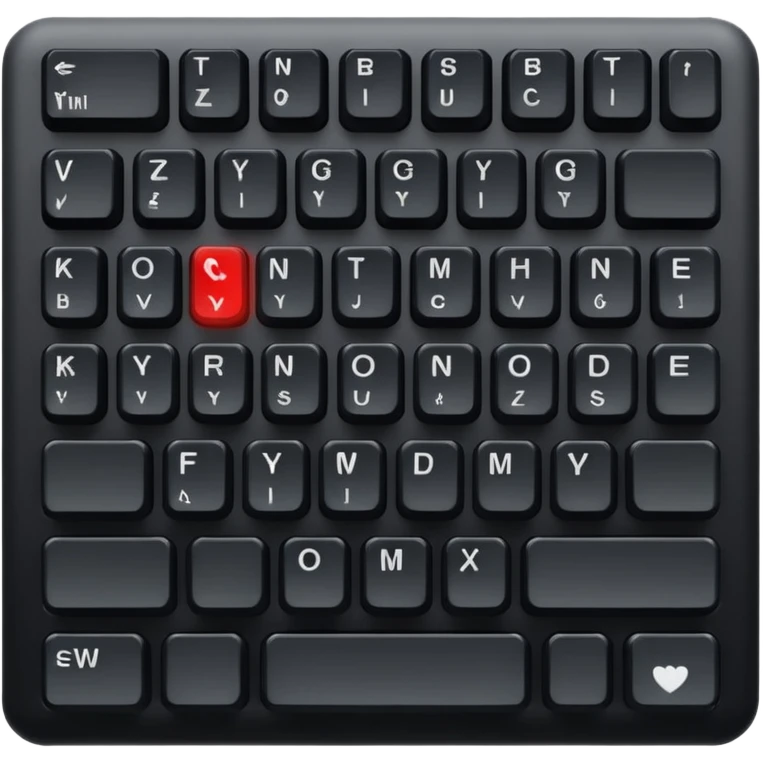 Teclado basico emoji