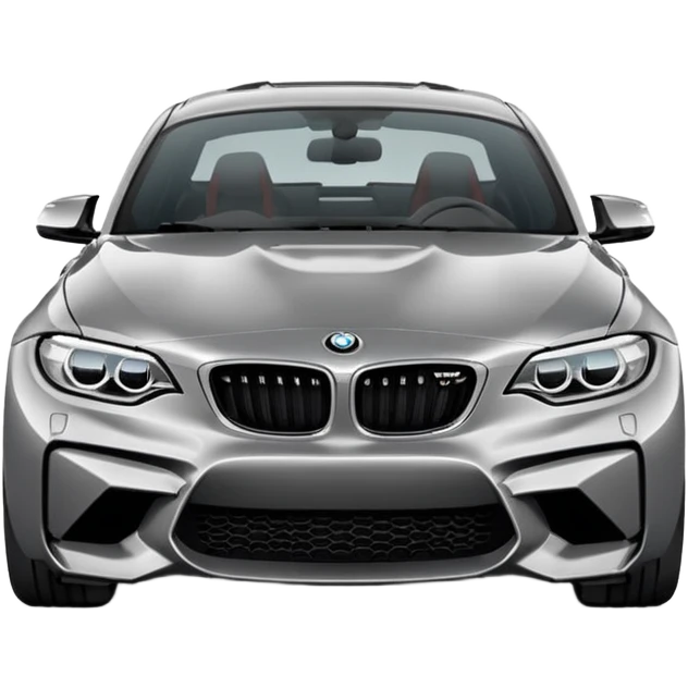 BMW M2 grey emoji