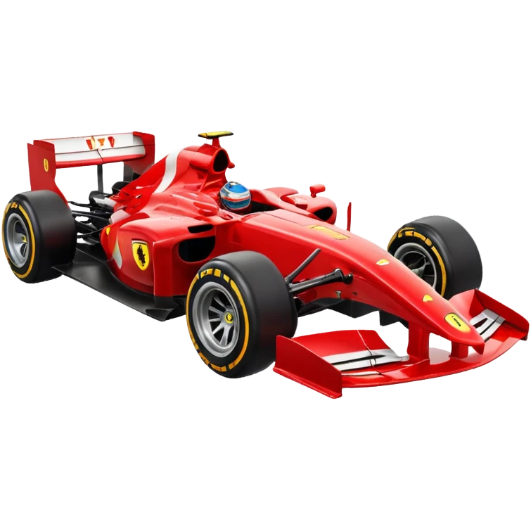 Ferrari formula 1 car emoji