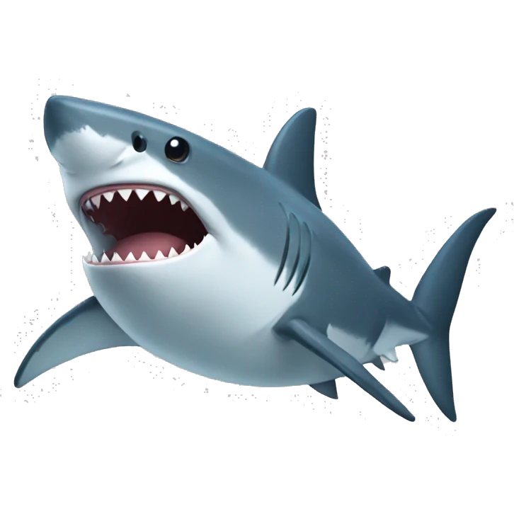 Shark cute  emoji
