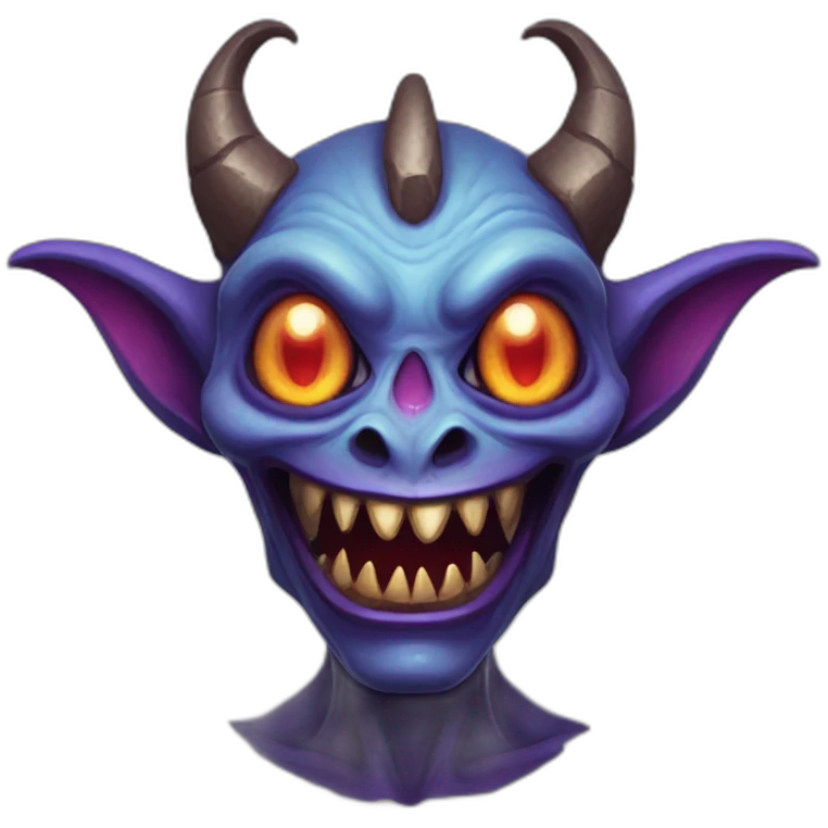 Demonic Alien character inspired by Hearthstone  emoji