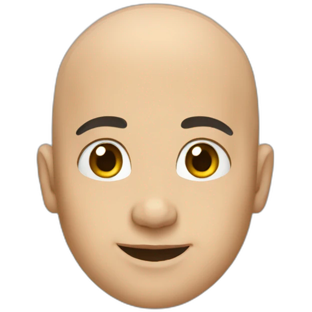 bald and proud emoji