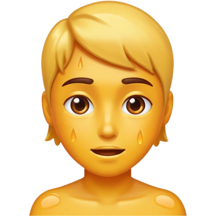 Hot and sweaty  emoji