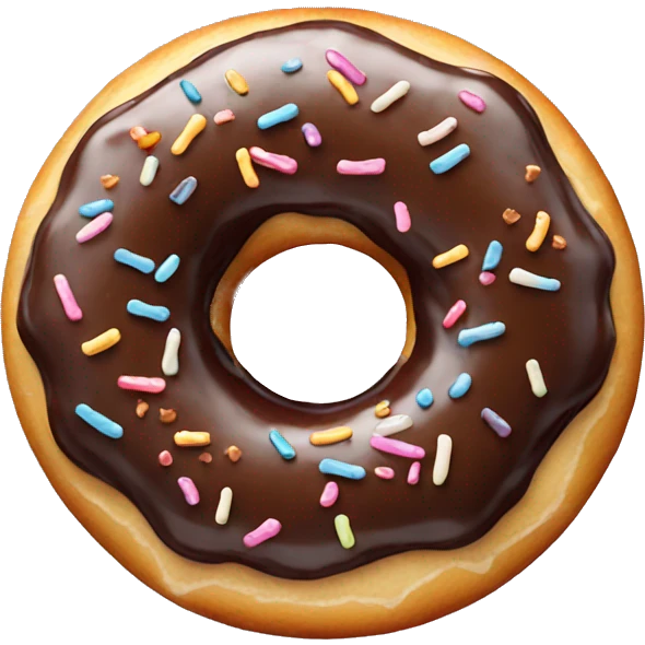 Glaze donut emoji