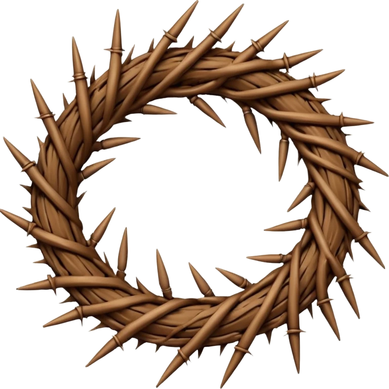 crown of thorns  emoji