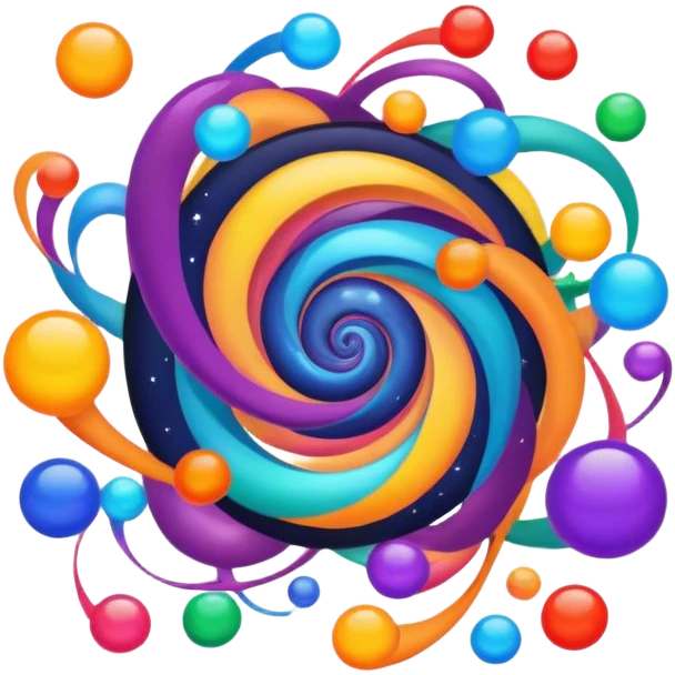 Multiverse inside a frame emoji