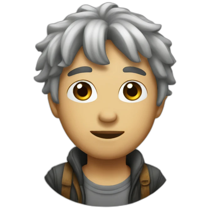 Luffi one peace emoji