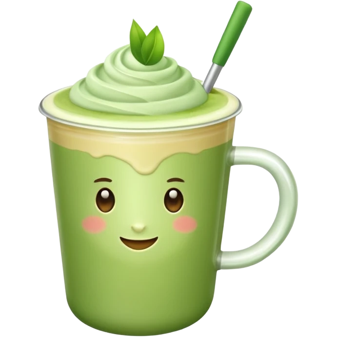 greentea latte emoji