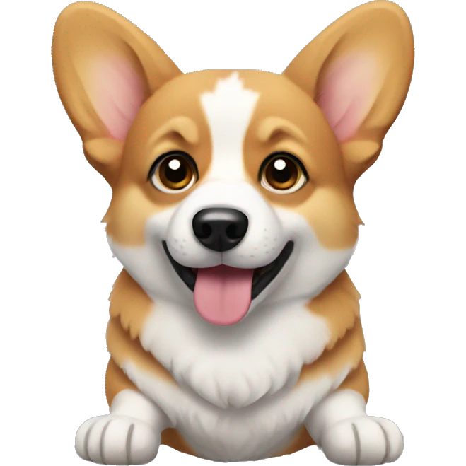 Small corgi emoji