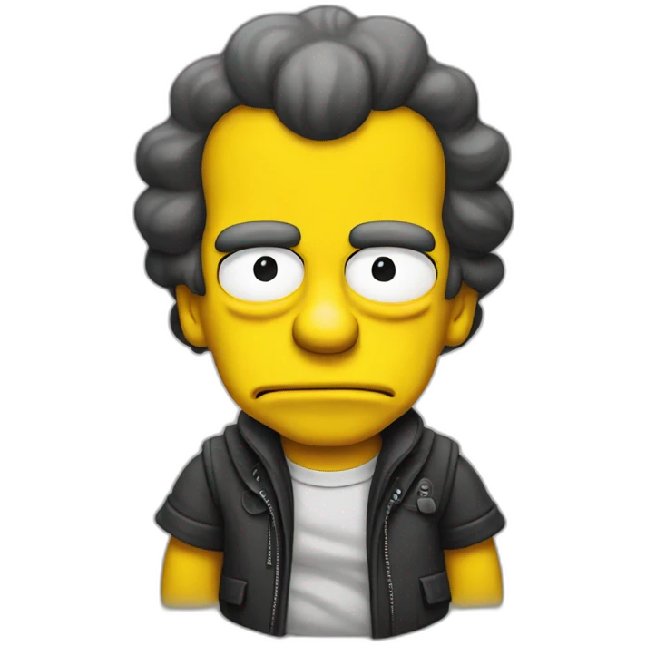 Simpson thug emoji