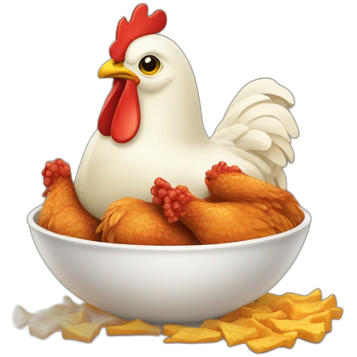 chinese food chicken emoji