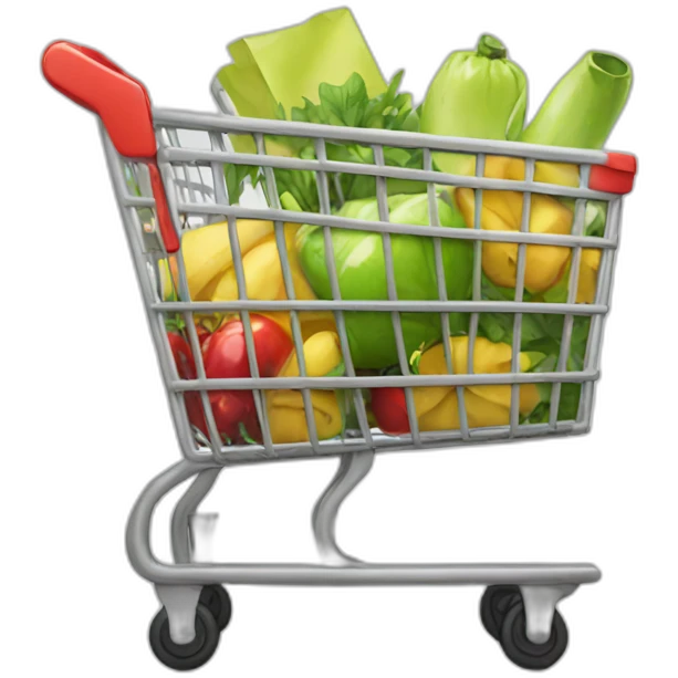 shopping cart emoji