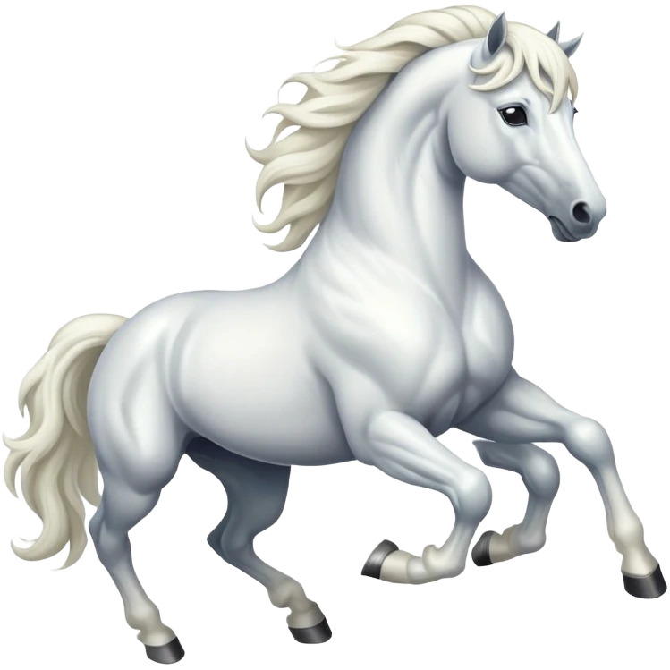 White horse emoji