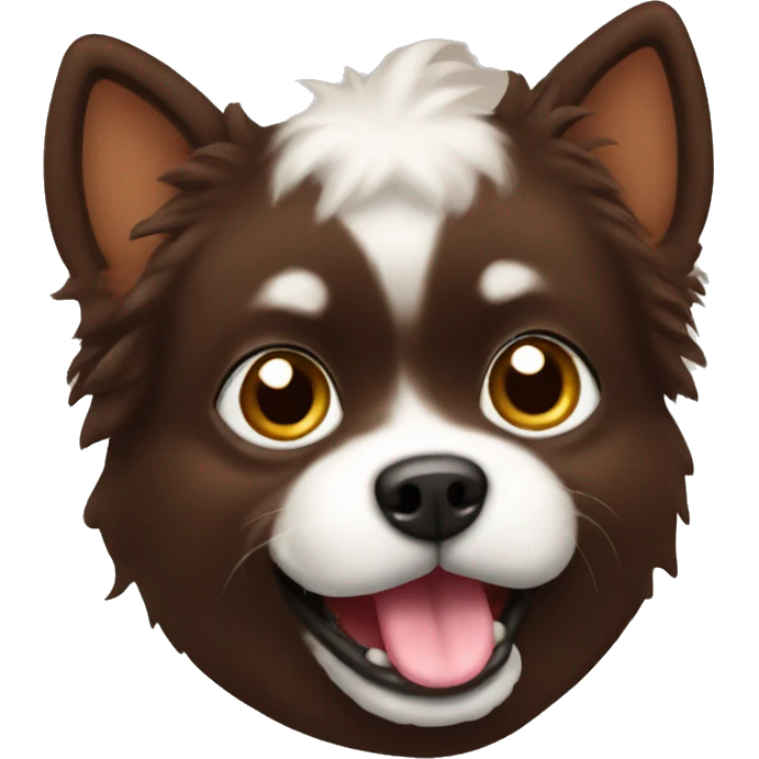 Choco pomerainian  emoji