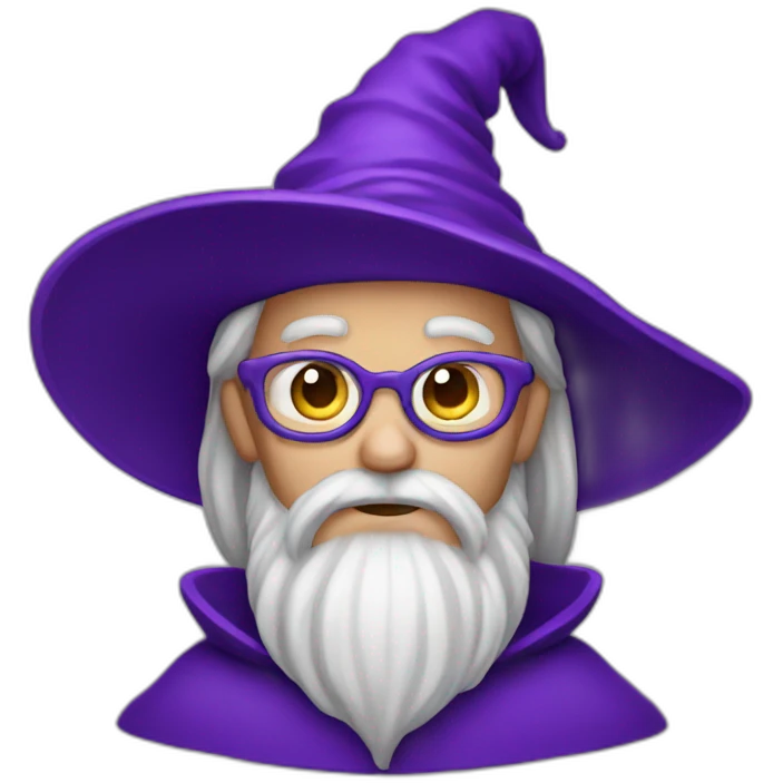 purple wizard emoji