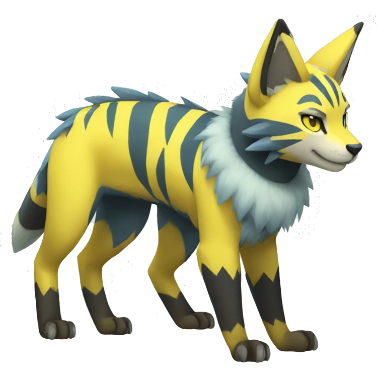 Zeraora full body emoji