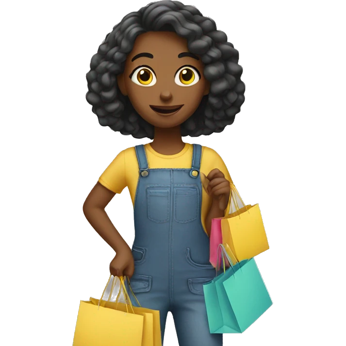Girl shopping  emoji