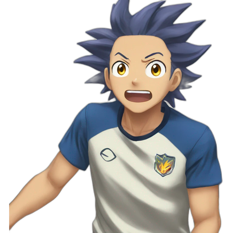 axel blaze inazuma eleven shocked emoji
