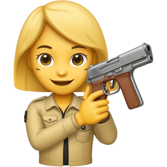 Emoji con arma emoji