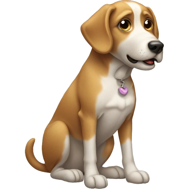 Cying Dog emoji