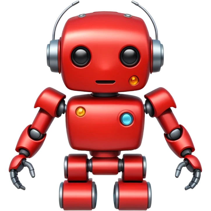 RED Robot emoji