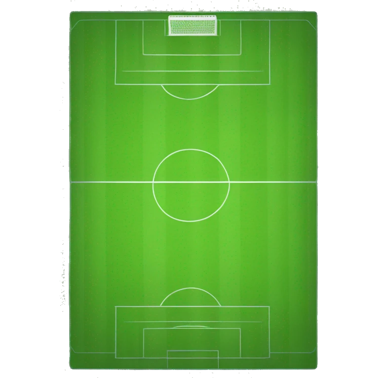 a soccer pitch emoji