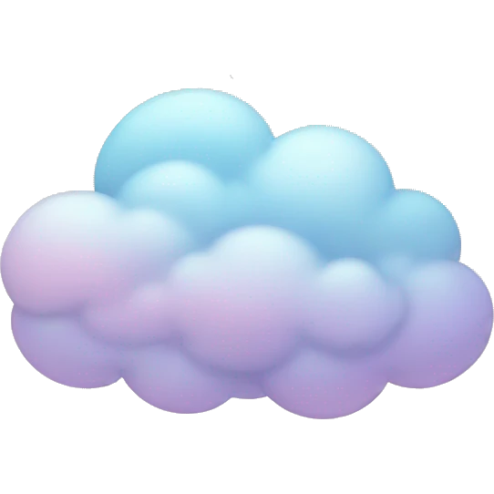 Pastel Cloud emoji